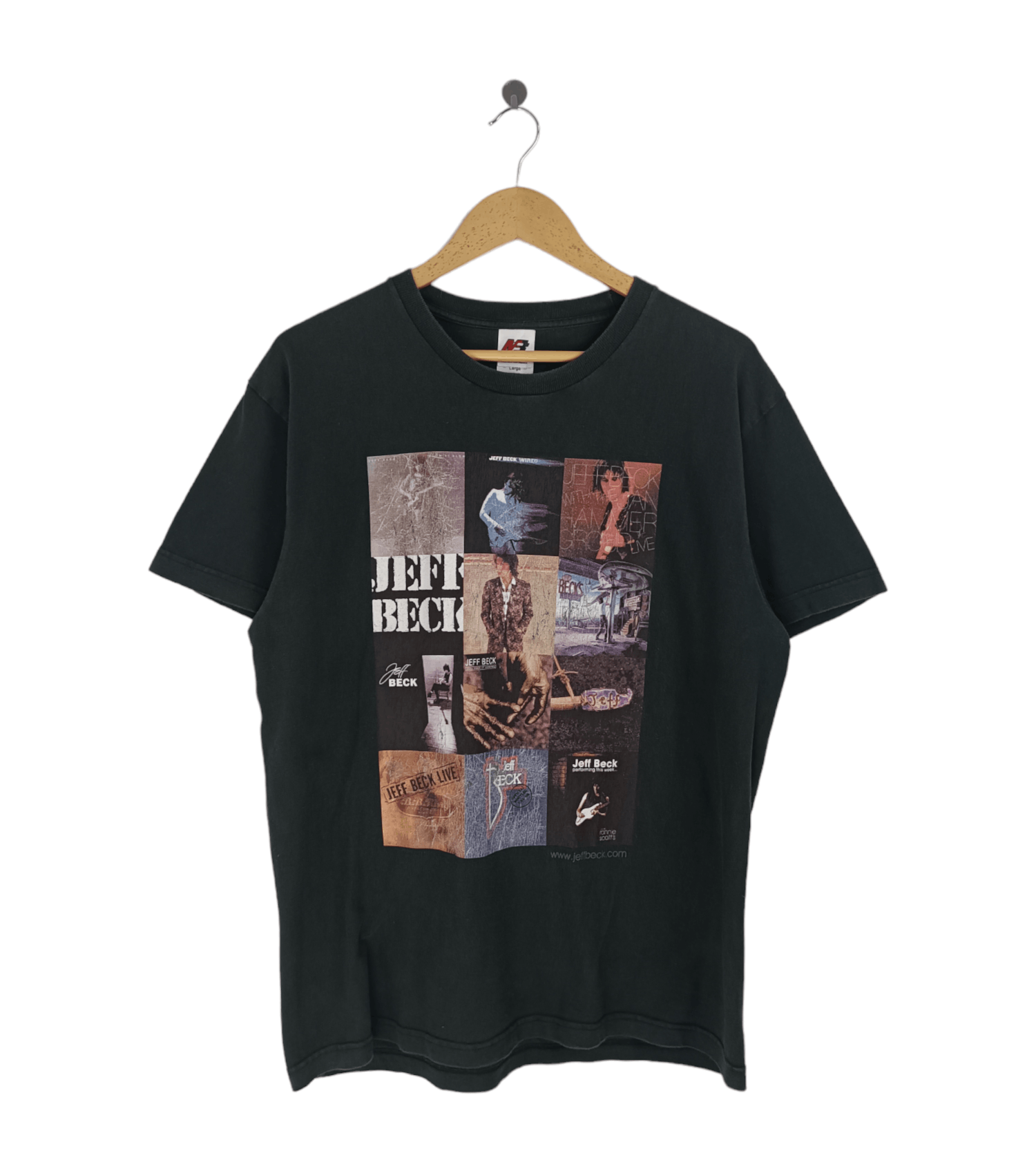 Band Tees Vintage 08 Jeff Beck Album Collection Faded Tee Yardbirds Hoodie, Sweatshirt | PodTeesHub.com