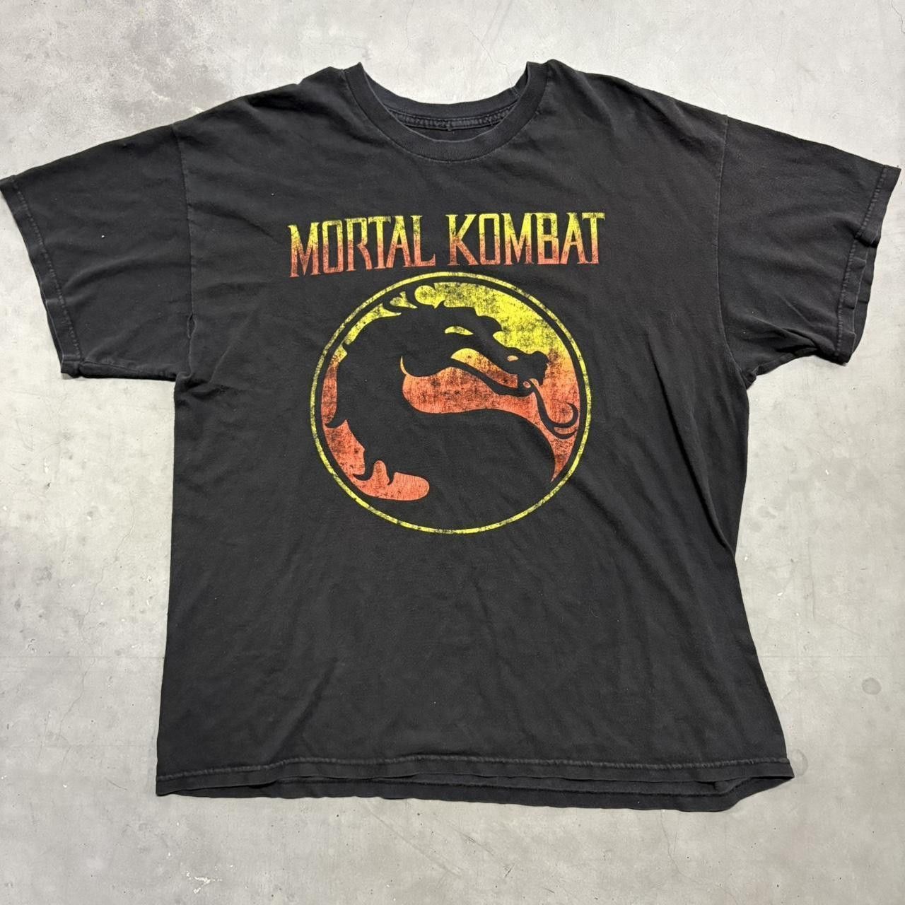 Crazy Vintage Y2k 2000s Mortal Kombat Video Game Black Tee Shirt Hoodie, Sweatshirt | PodTeesHub.com