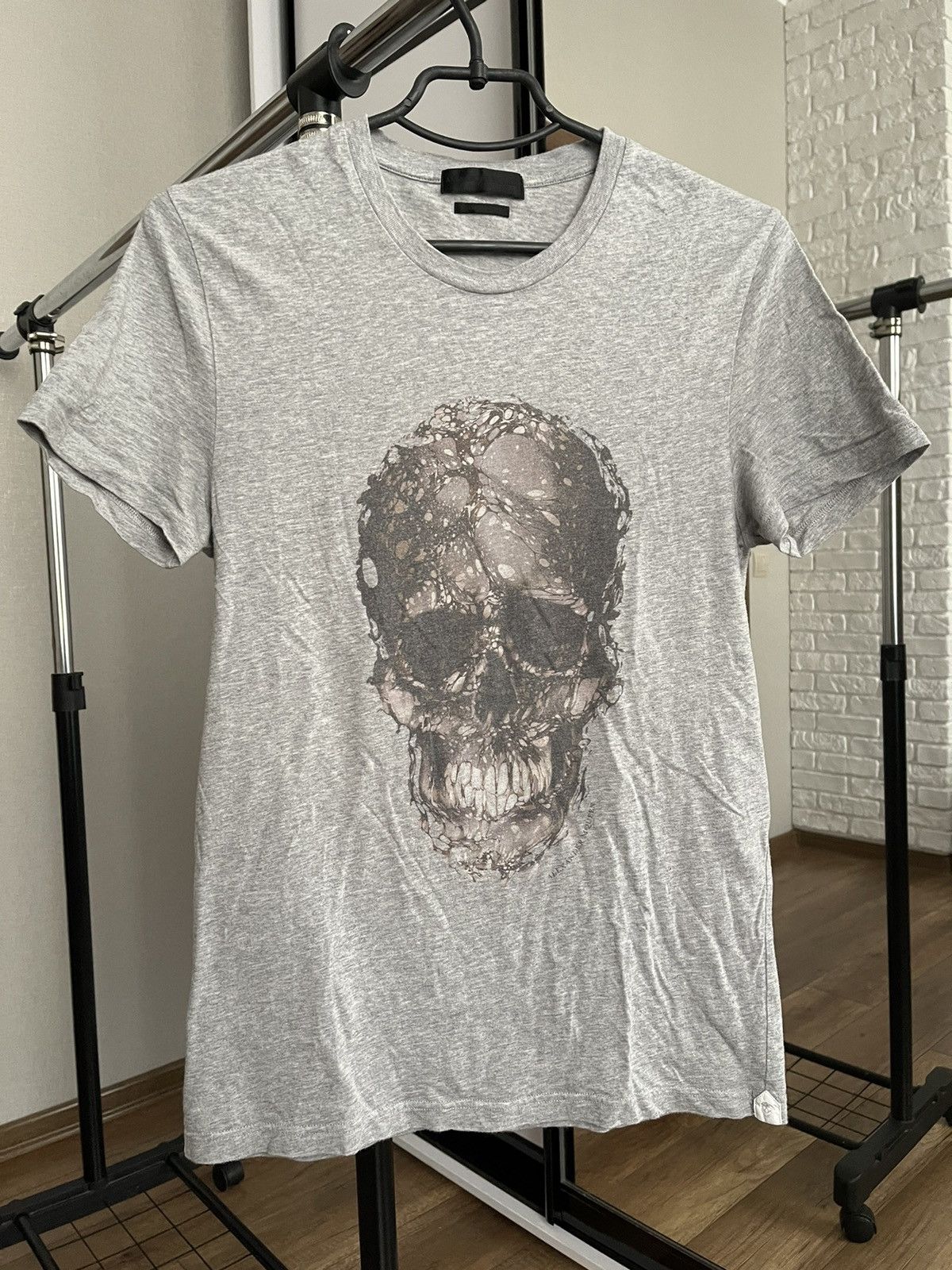 Mcqueen Alexander Mcqueen Skull T Shirt Tee Hoodie, Sweatshirt | PodTeesHub.com