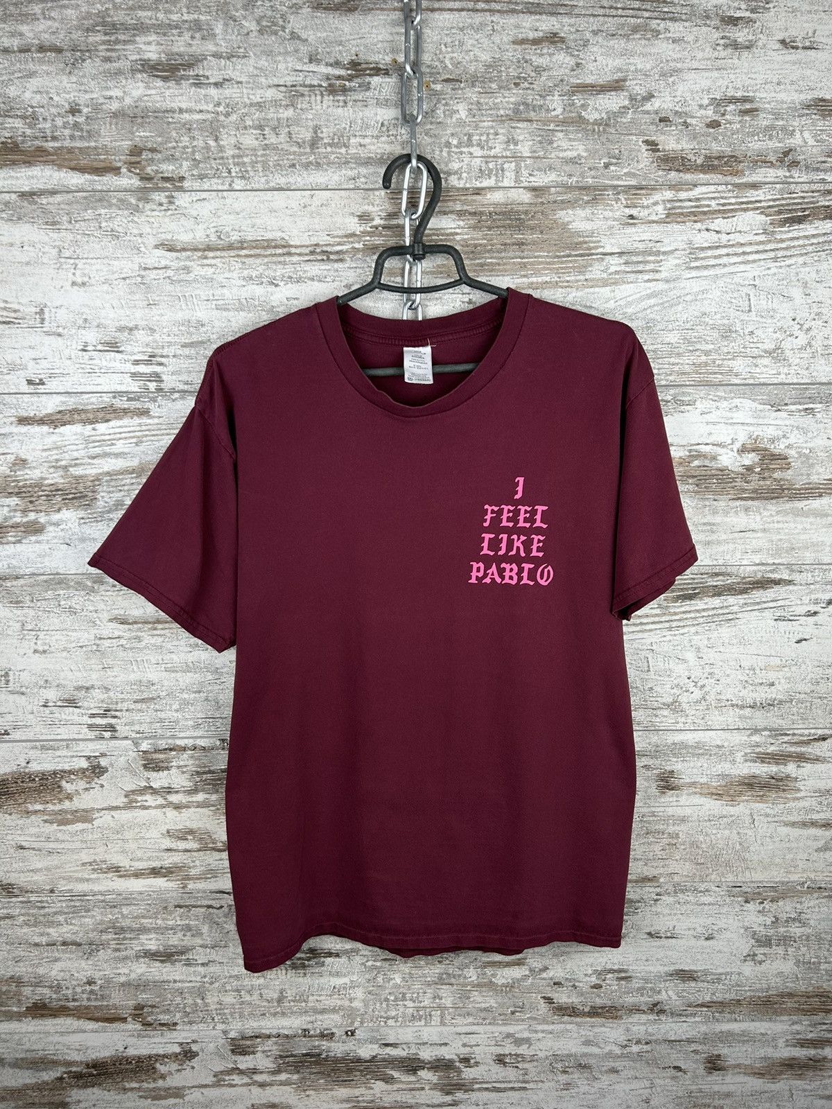 Band Tees Mens Vintage I Feel Like Pablo T Shirt Big Logo Tee Y2k Rare Hoodie, Sweatshirt | PodTeesHub.com
