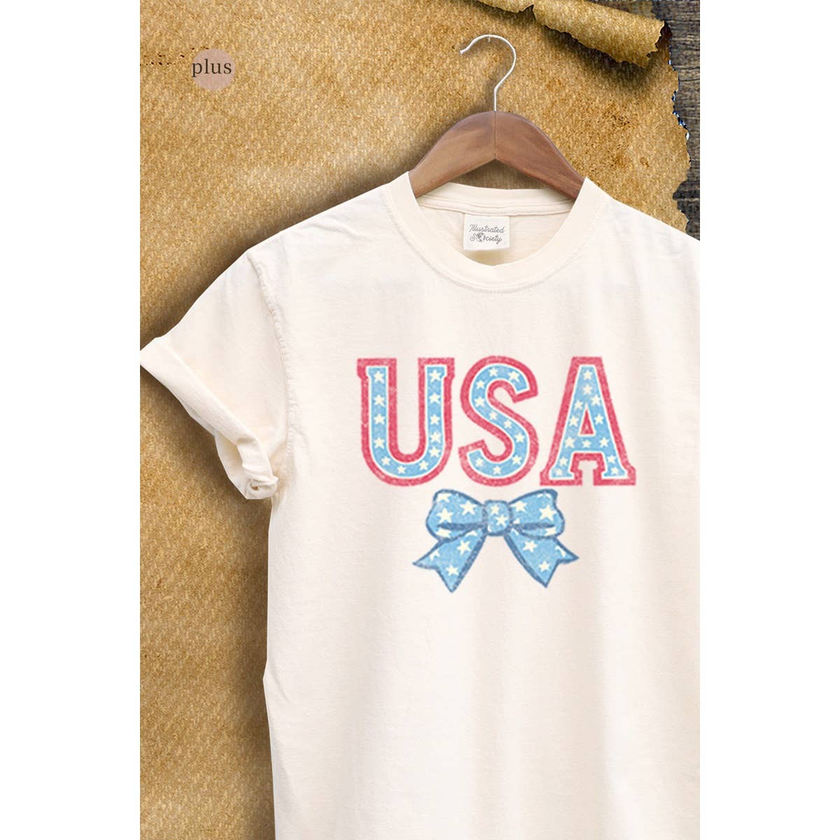 USA Fourth July Vintage Graphic Plus Tee Hoodie, Sweatshirt | PodTeesHub.com