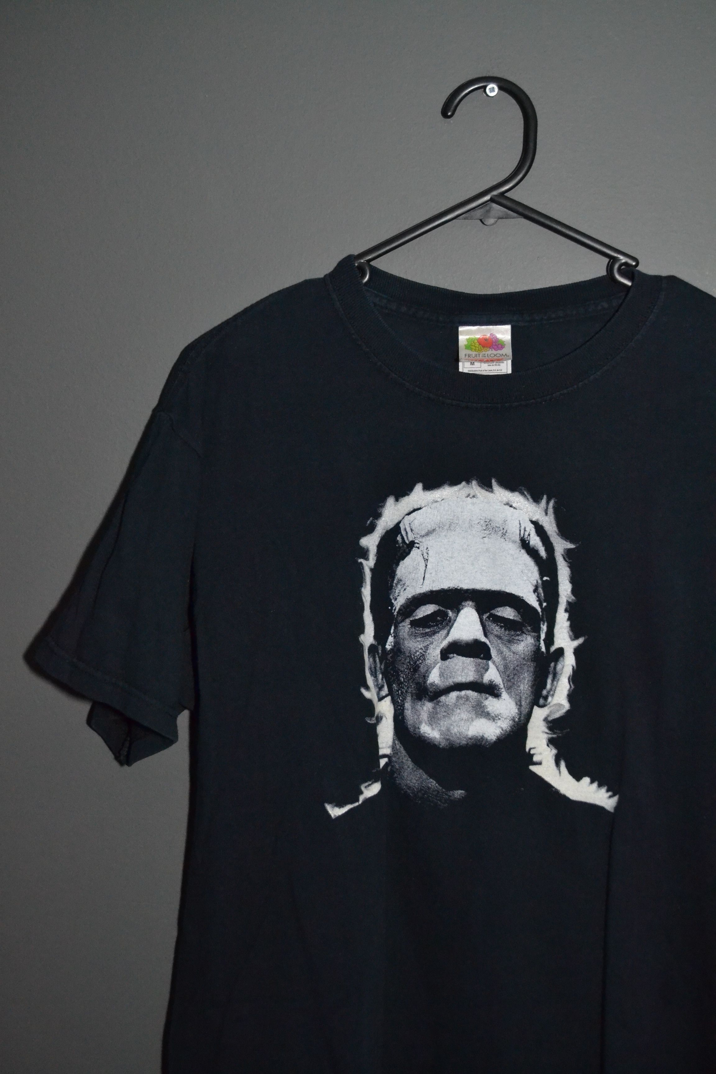 Band Tees Vintage Frankenstein Horror Movie T Shirt M Hoodie, Sweatshirt | PodTeesHub.com