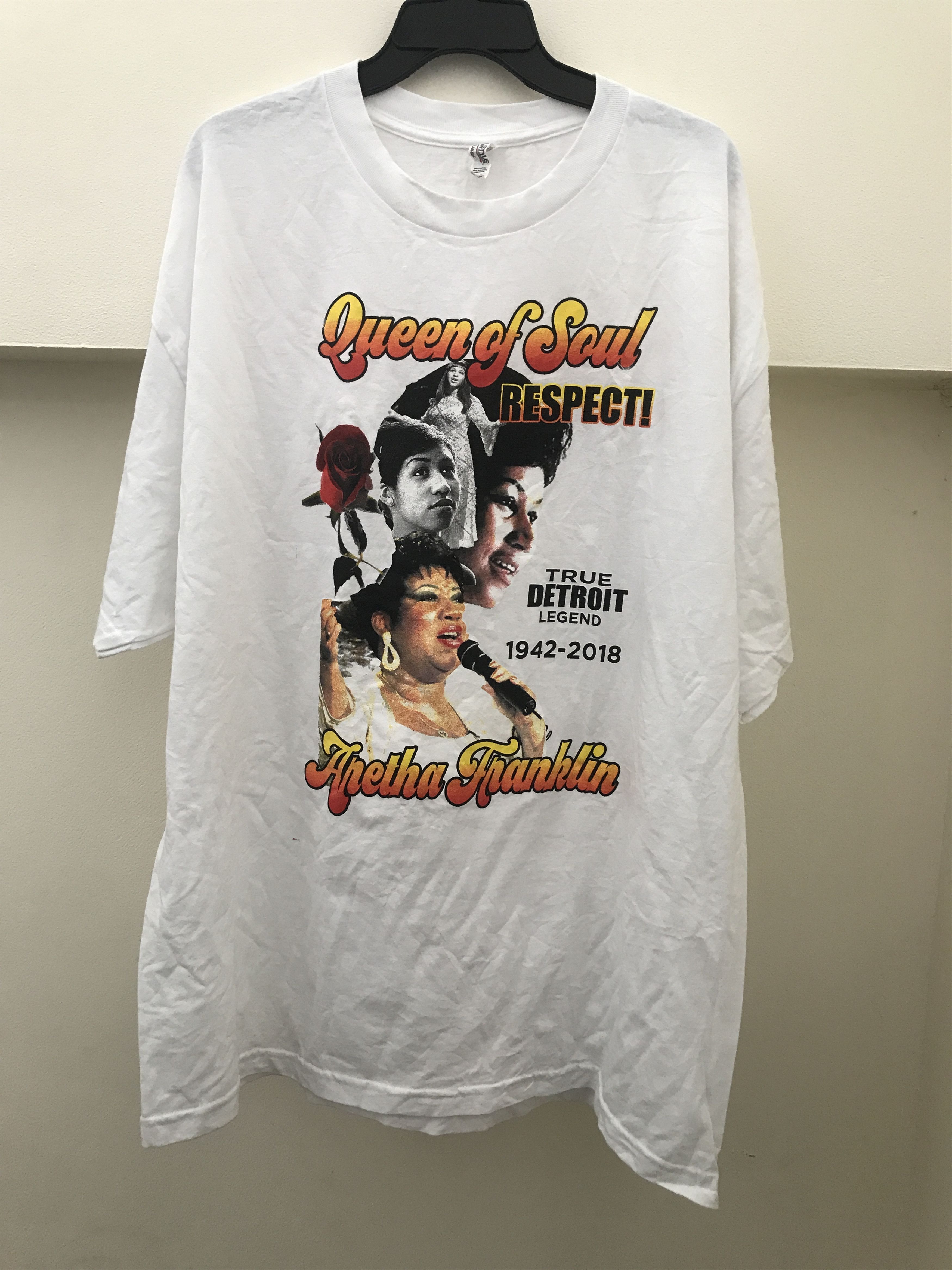Rap Tees X Vintage Vintage Y2k Aretha Franklin Tee R B Soul Gospel 2xl Hoodie, Sweatshirt | PodTeesHub.com