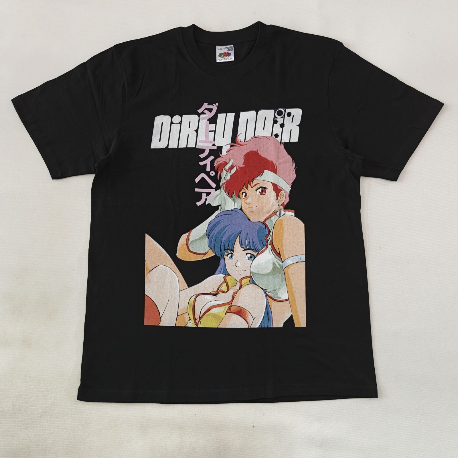 Anime Dirty Pair Black Tshirt Fotl Canada Size Xl Hoodie, Sweatshirt | PodTeesHub.com