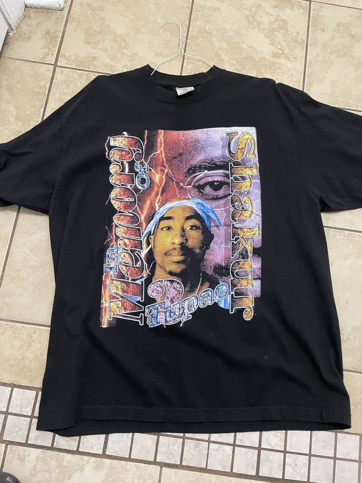 Vintage Vtg Tupac Rap Tee Hoodie, Sweatshirt | PodTeesHub.com