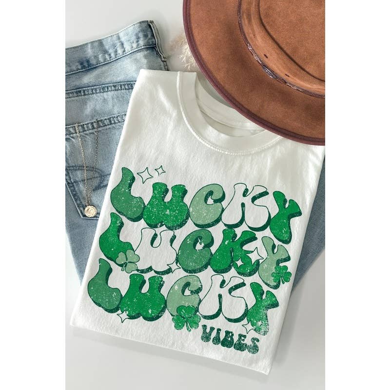Lucky Saint Patrick Day Short Sleeve T Shirt Hoodie, Sweatshirt | PodTeesHub.com