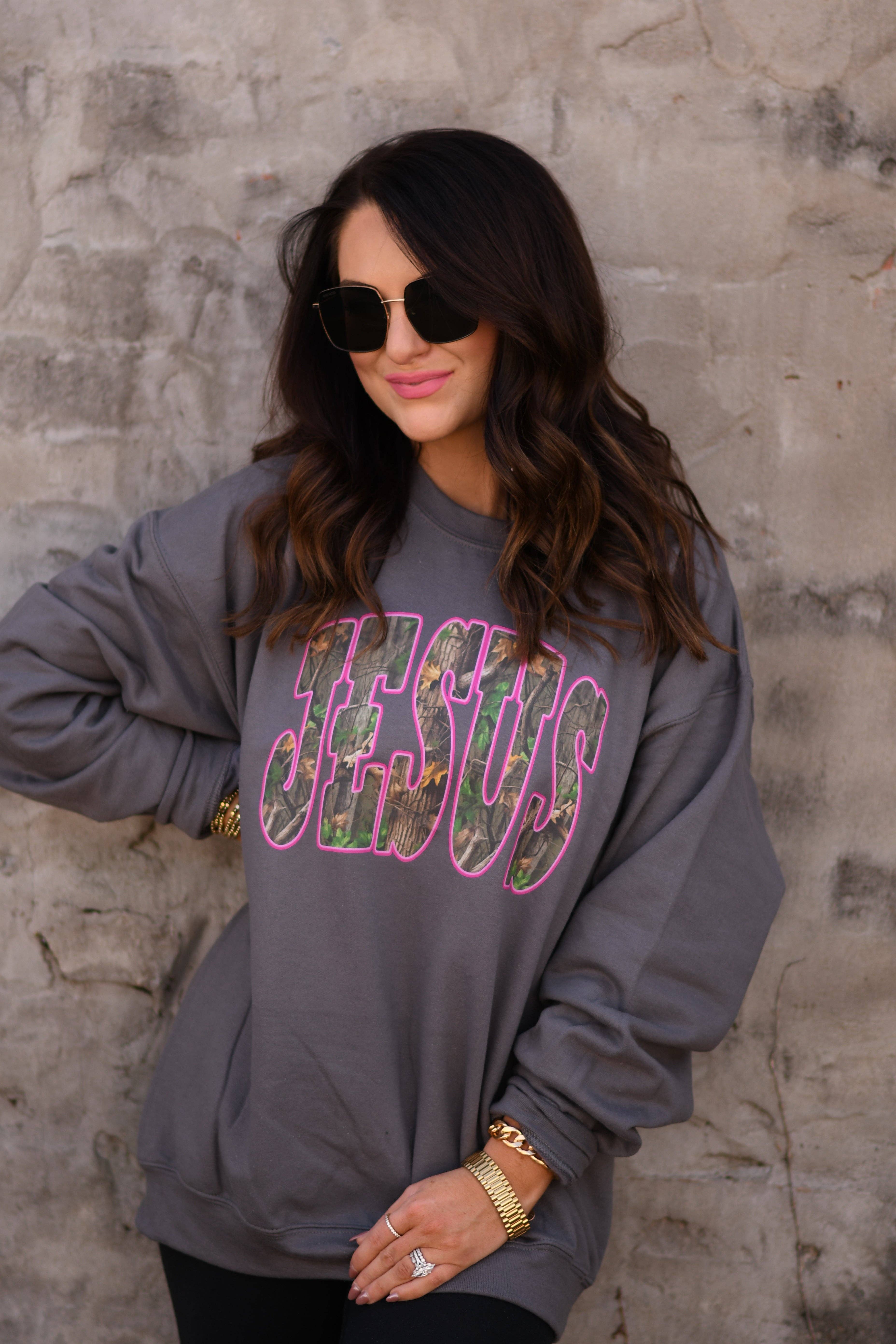 Jesus Camo Tee / Sweatshirt Hoodie | PodTeesHub.com