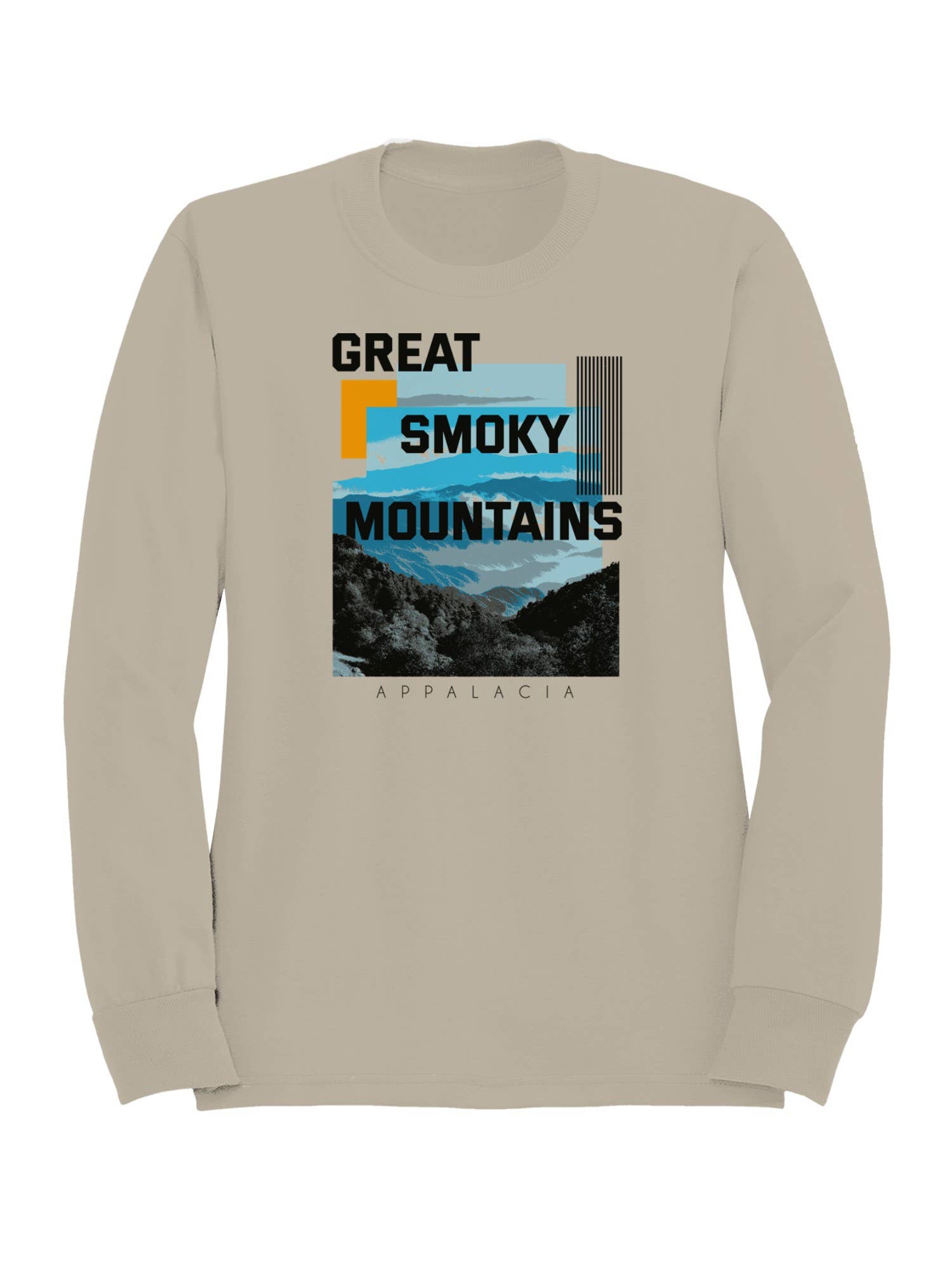 Great Smoky Mountains Appalachia Design Men's Sweatshirt T-Shirts, Hoodie | PodTeesHub.com