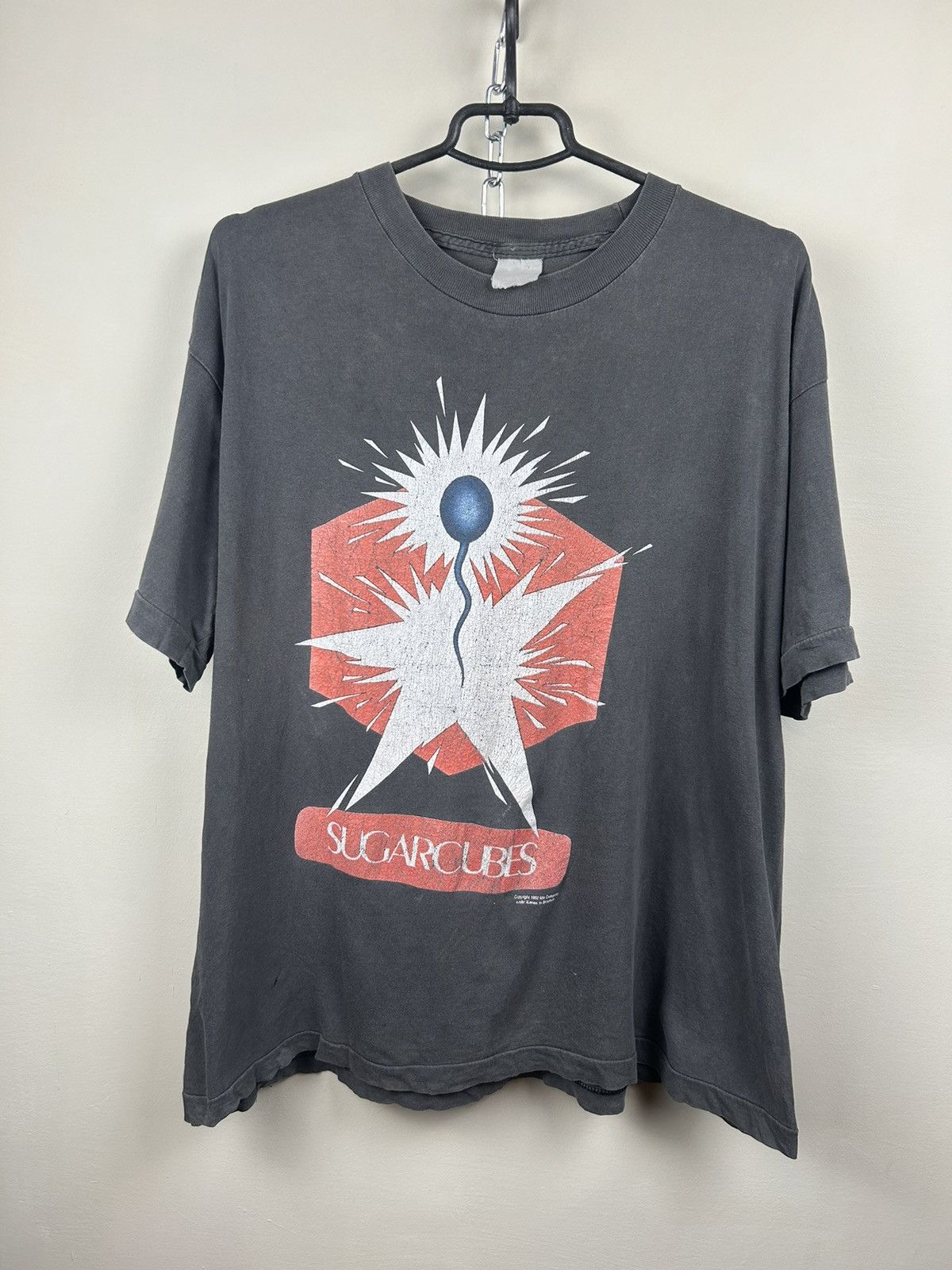 Band Tees Vintage 90s Sugarcubes 1992 T Shirt Rare Hoodie, Sweatshirt | PodTeesHub.com
