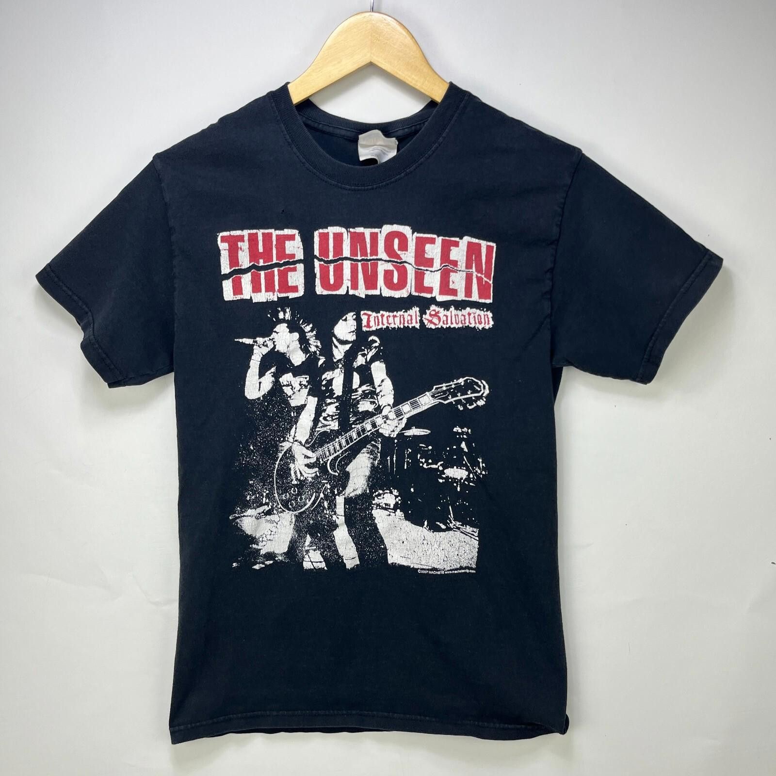 Vintage The Unseen Internal Salvation Punk T Shirt Small Hoodie, Sweatshirt | PodTeesHub.com