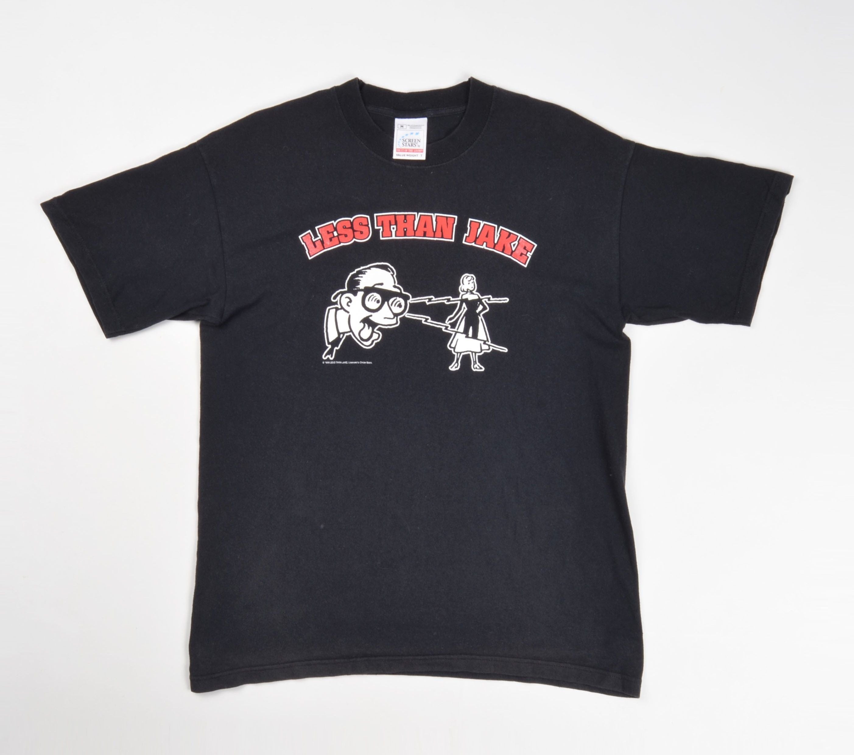 Band Tees Less Than Jake 1999 Screen Stars Vintage Punk Tee Hoodie, Sweatshirt | PodTeesHub.com