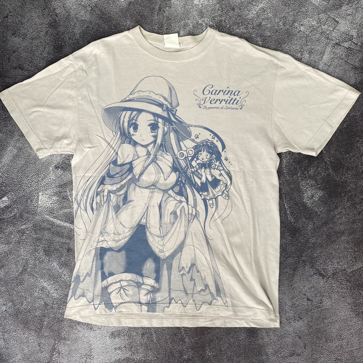 Japanese Brand X Vintage Rare Y2k Anima Garina Verritti Cospa Cartoon T Shirt Hoodie, Sweatshirt | PodTeesHub.com