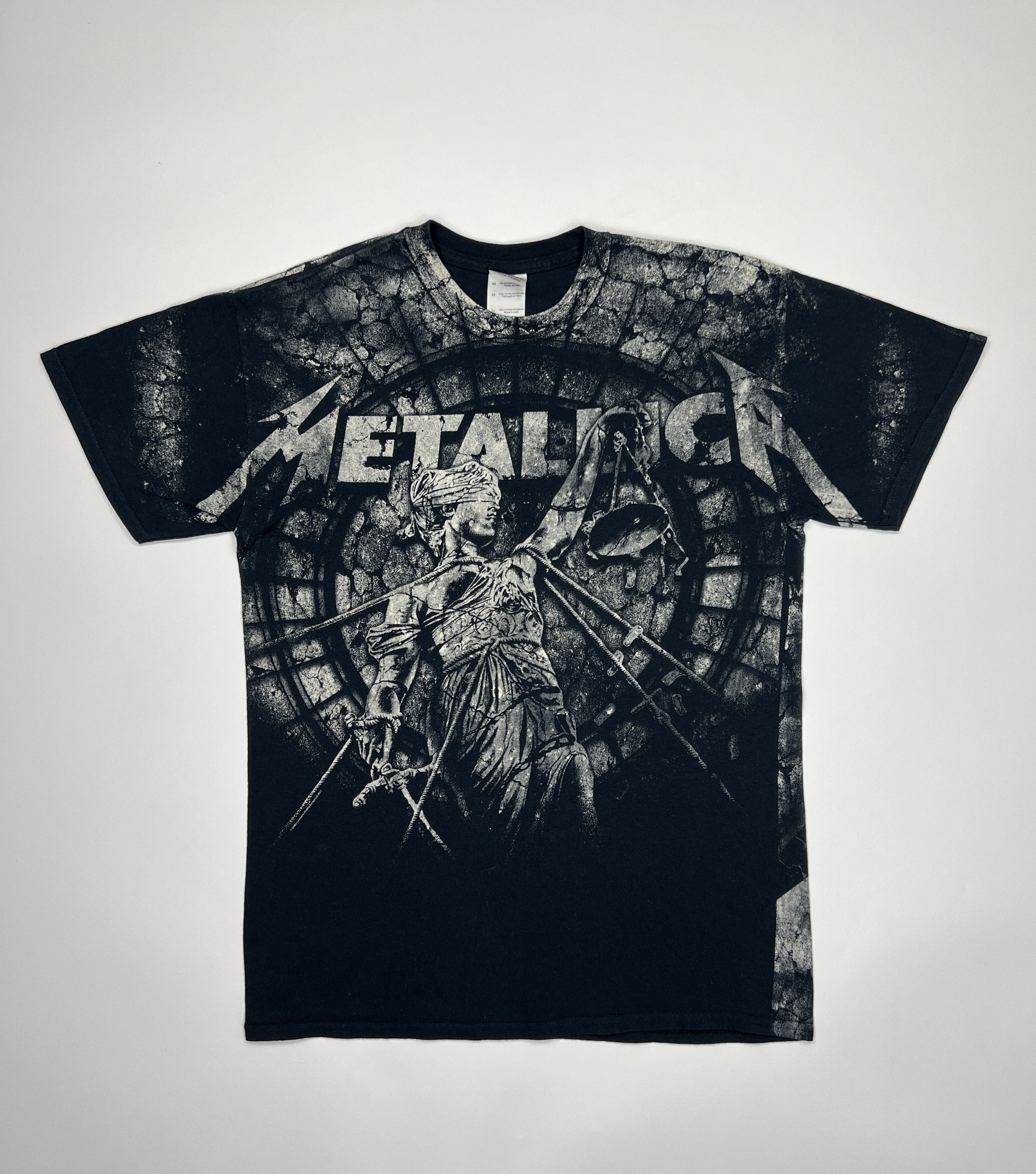 Band Tees 2013 Gildan Metallica All Over Printed Tee Hoodie, Sweatshirt | PodTeesHub.com