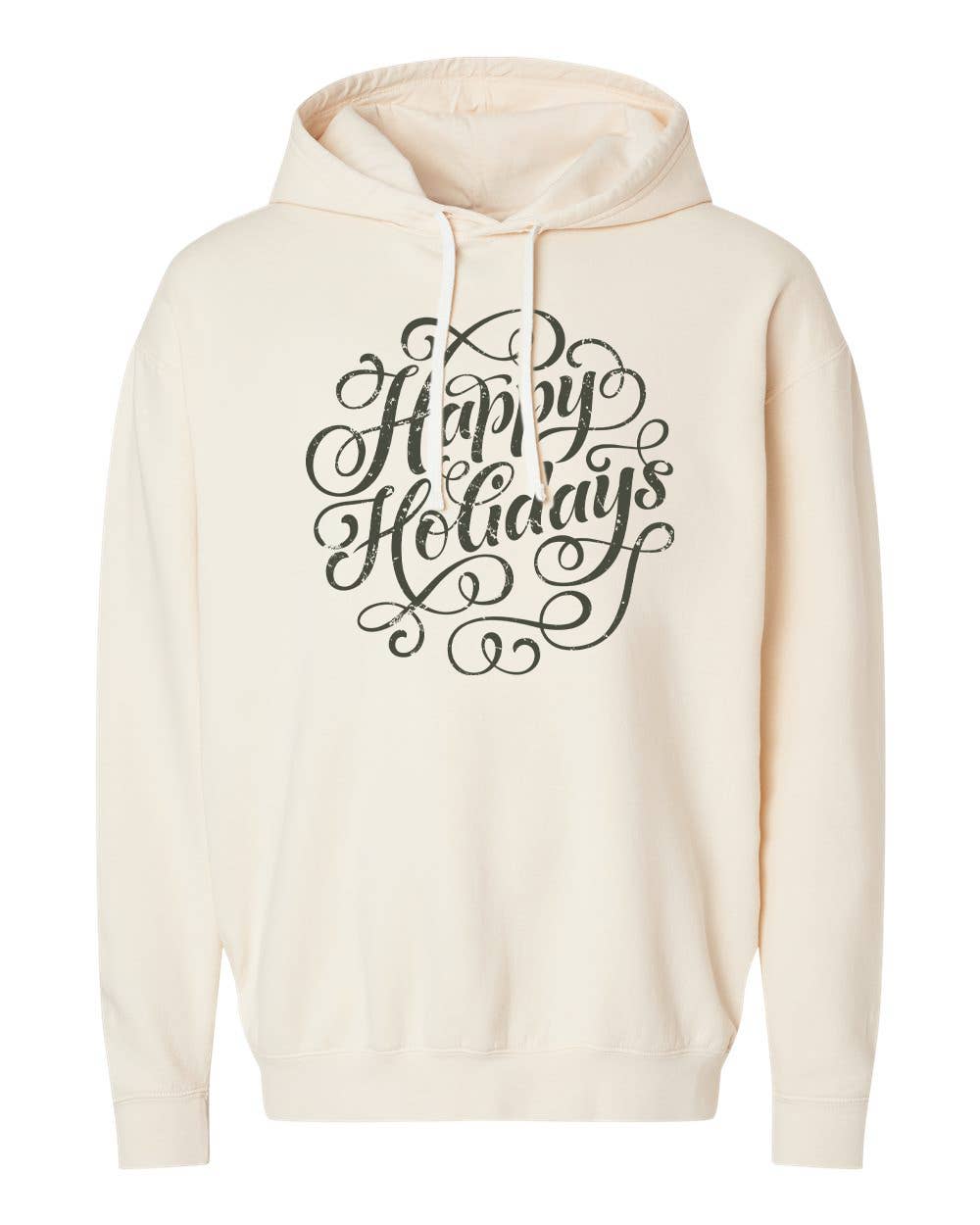 Happy Holidays Flourishes Hoodie T-Shirts, Sweatshirt | PodTeesHub.com