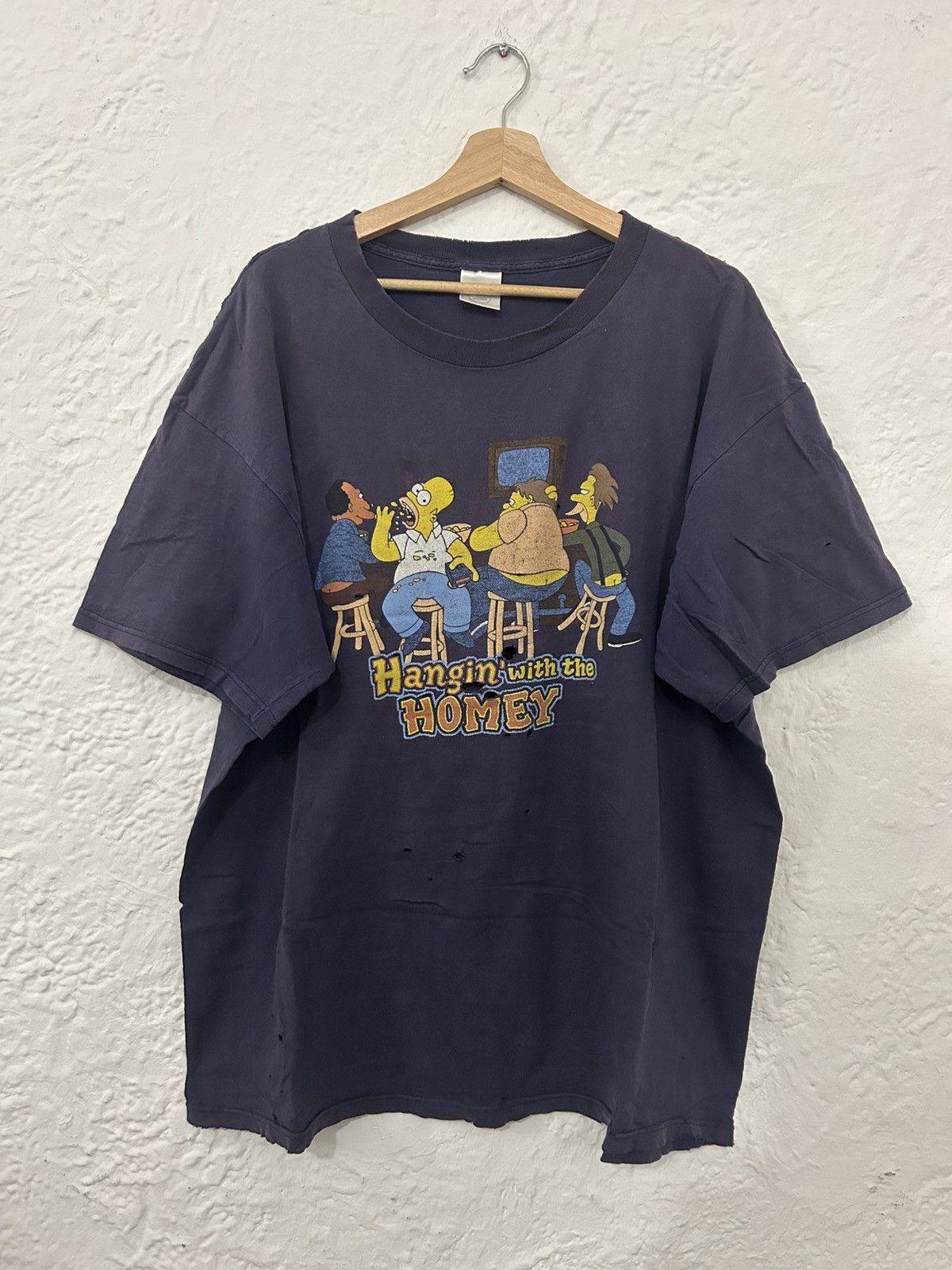 Simpsons 2001 Vintage Simpsons Hanging Homey T-Shirts, Hoodie, Sweatshirt