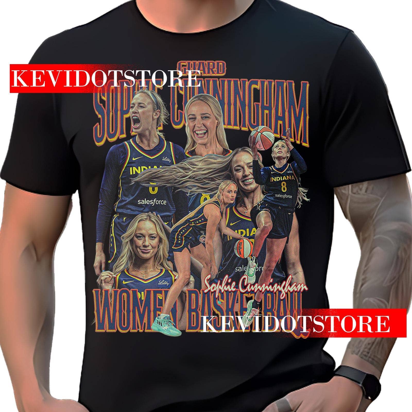 Vintage Sophie Cunningham Basketball Player T-Shirt Hoodie, Sweatshirt | PodTeesHub.com
