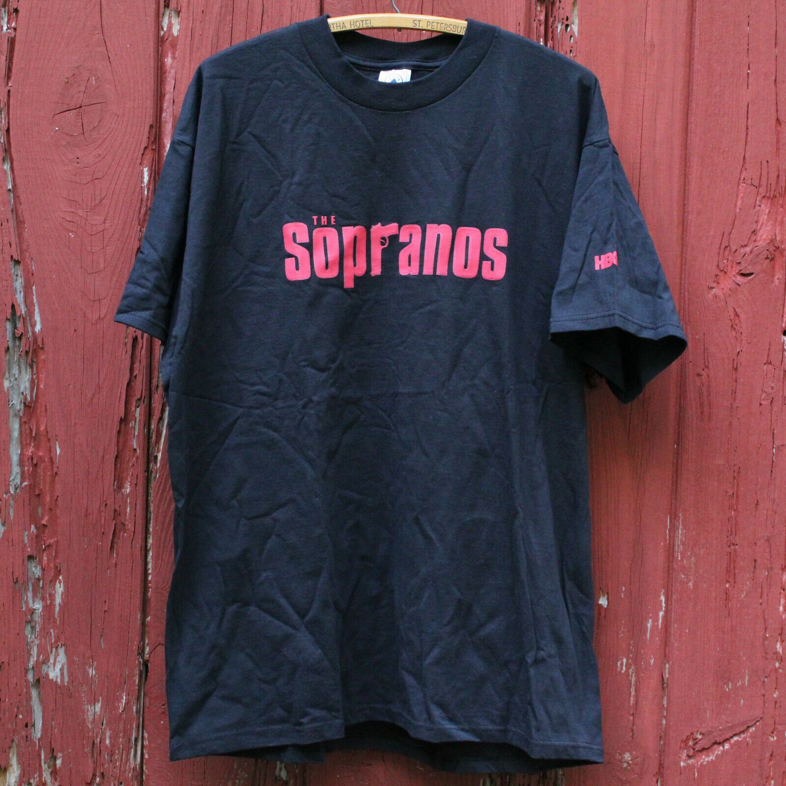 Vintage 90s Sopranos Promo T Shirt Tv Hbo Deadstock Hoodie, Sweatshirt | PodTeesHub.com