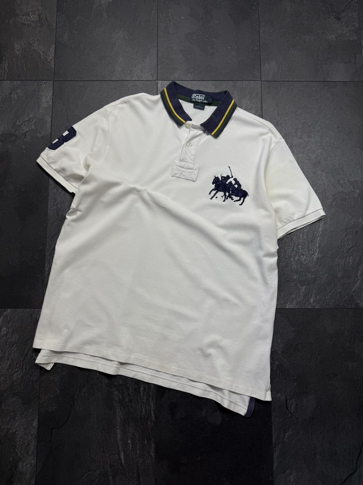Streetwear X Vintage Vintage Polo Ralph Lauren Big Pony Polo Tee Hoodie, Sweatshirt | PodTeesHub.com
