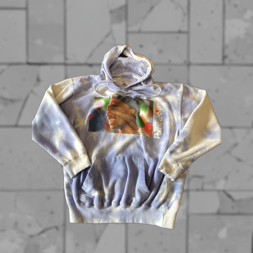 Vintage Tupac Hoodie Geometric Tie Dye 90s Hip Hop Multicolor Adult Small Mens Womens Pullov T-Shirts, Sweatshirt