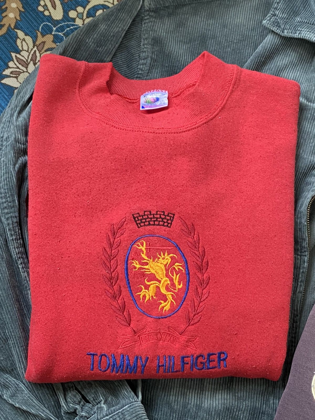 Vintage Tommy Hilfiger Lion Chrest Stussy Akira T-Shirts, Hoodie, Sweatshirt | PodTeesHub.com
