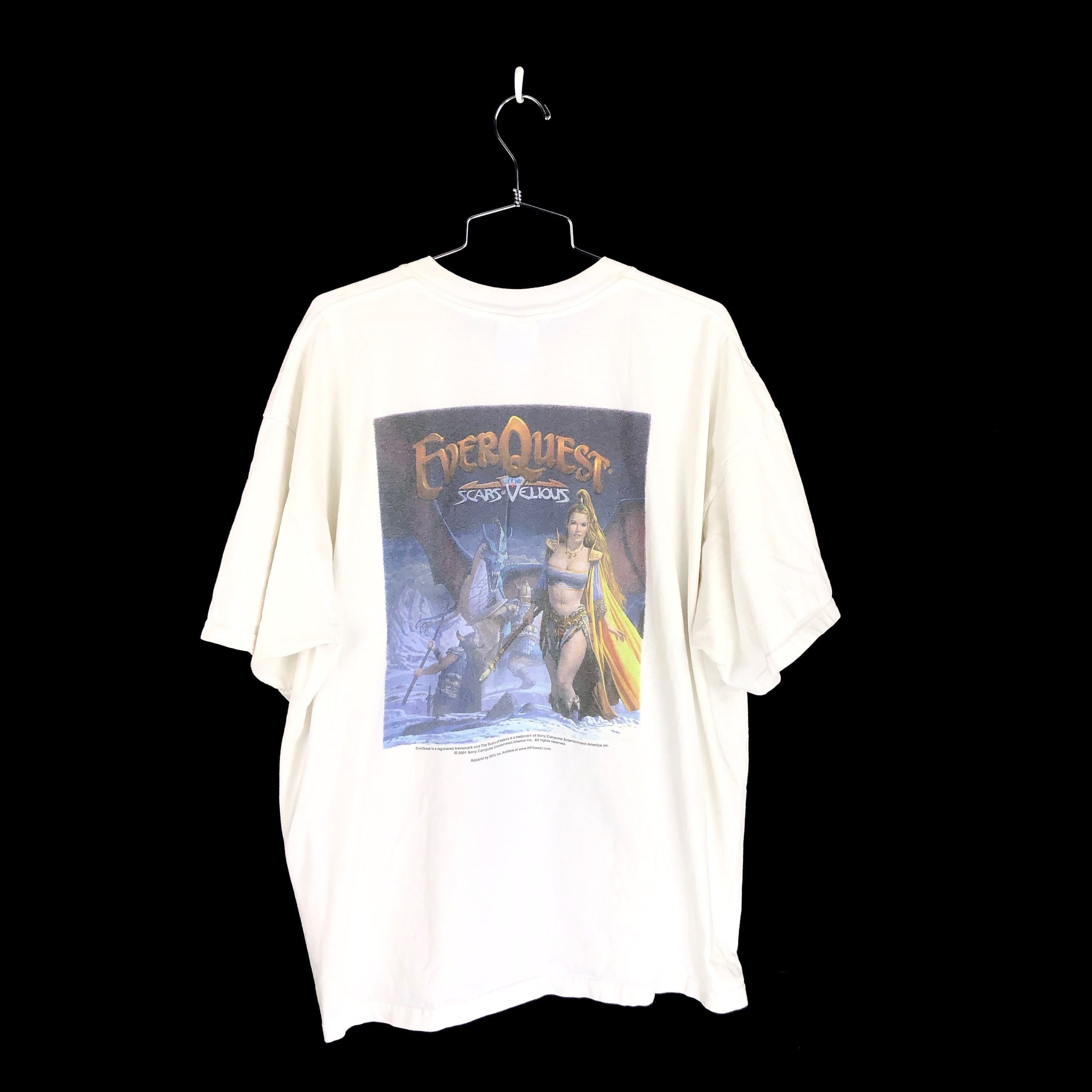 Vintage Everquest T Shirt Size 2xl Xxl Rpg Hoodie, Sweatshirt | PodTeesHub.com