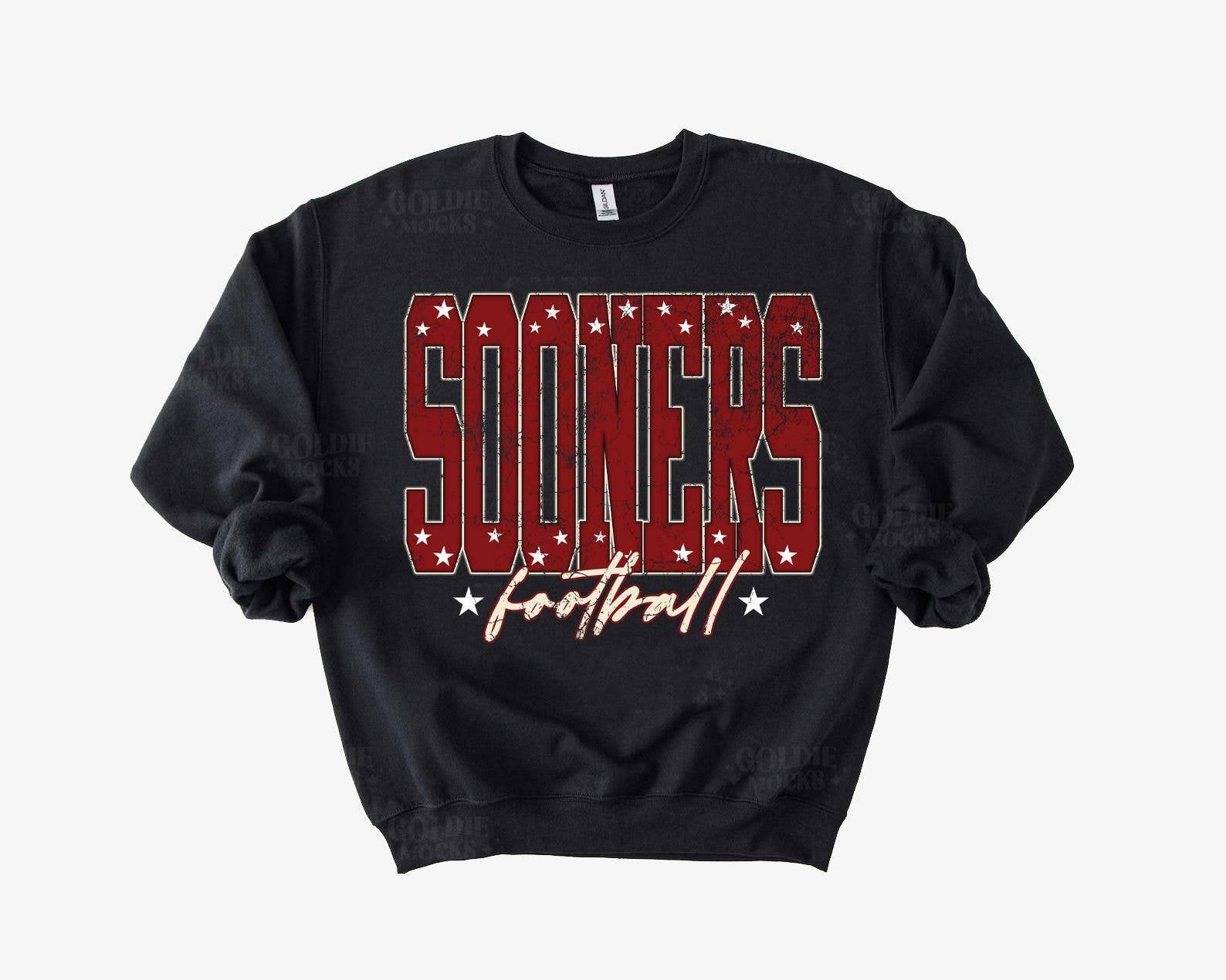 Oklahoma Sooners Football Cracked Stars T-Shirt Hoodie, Sweatshirt | PodTeesHub.com