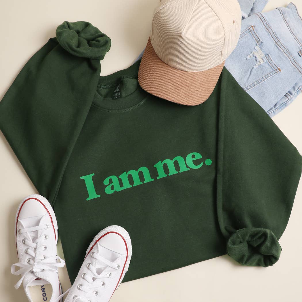 I Am Me. Midweight Fleece Sweatshirt T-Shirts, Hoodie | PodTeesHub.com