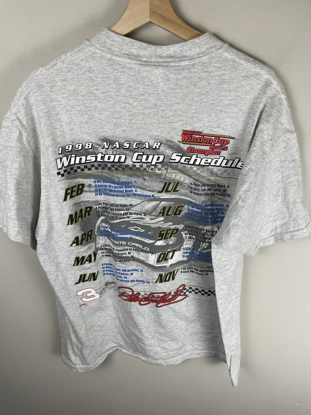 Vintage Dale Earnhardt 1998 Winston Cup T Shirt Hoodie, Sweatshirt | PodTeesHub.com