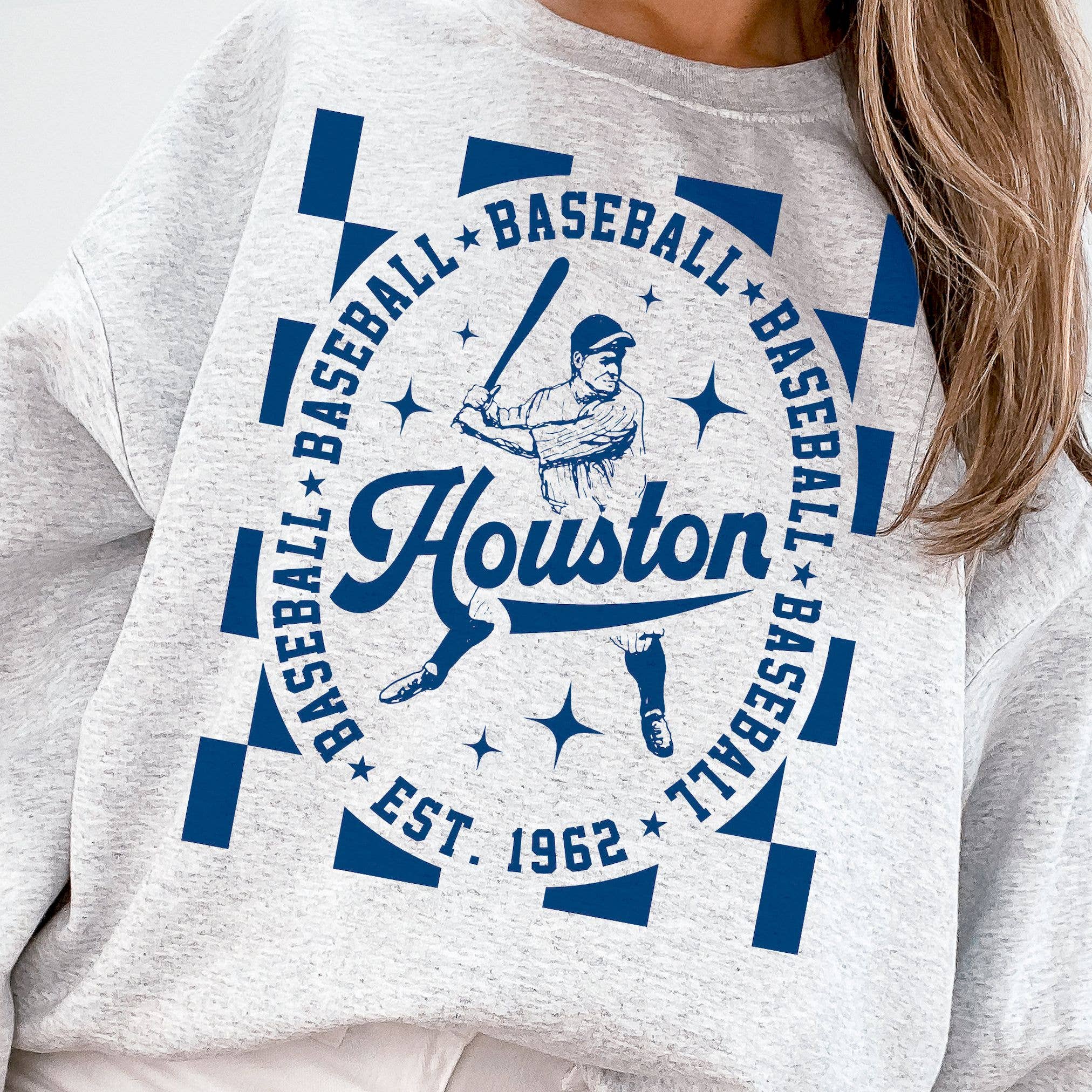 Vintage Houston Astros Baseball Sweatshirt, Retro Style T-Shirts, Hoodie | PodTeesHub.com