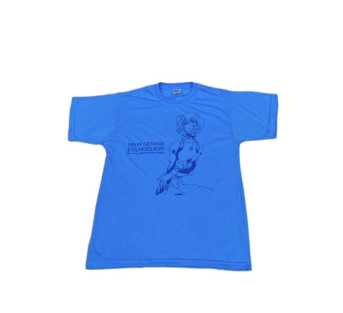 Vintage Anime Neon Genesis Evangelion Rei Young Ace T-Shirts, Hoodie, Sweatshirt