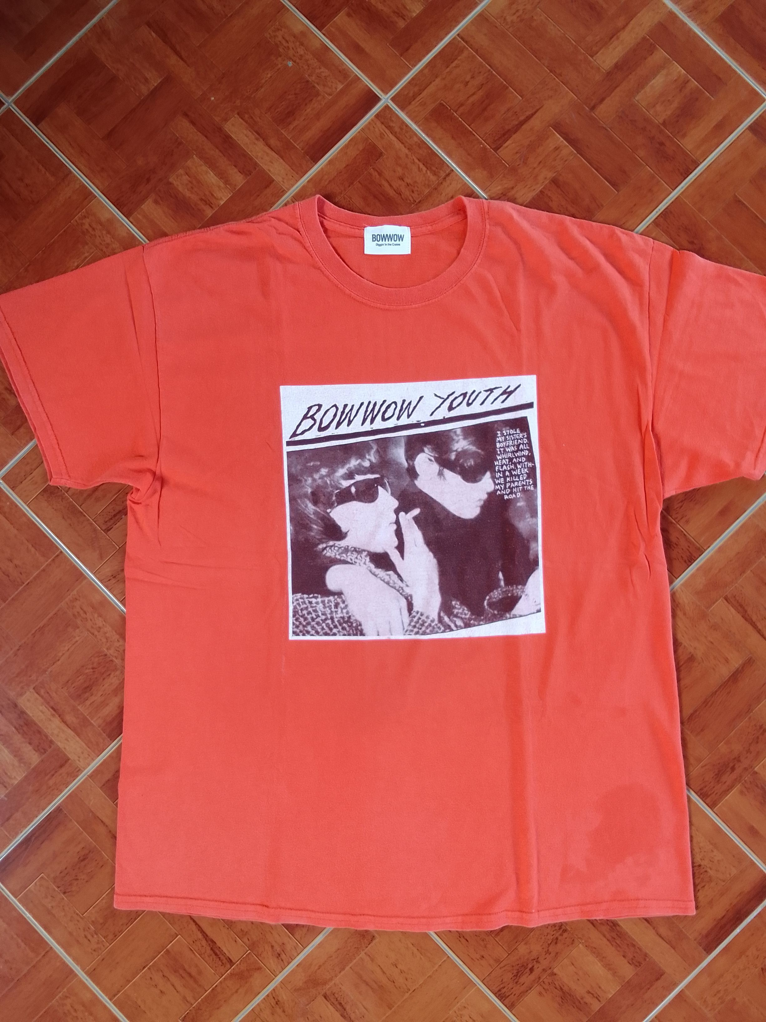 Japanese Brand X Vintage Bowwow Youth Sonic Youth Japan Brand Ripp Off Tshirt Hoodie, Sweatshirt | PodTeesHub.com