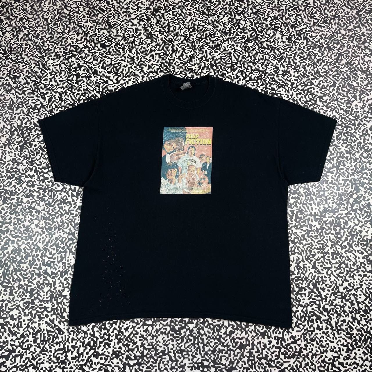 Vintage Y2k Pulp Fiction Movie Retro Boxy T Shirt Hoodie, Sweatshirt | PodTeesHub.com