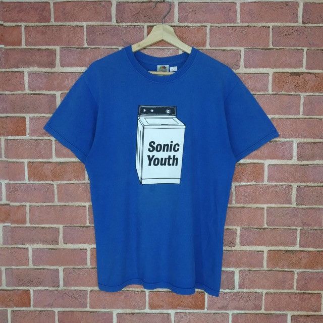 Vintage Early 00s Sonic Youth Washing Machines Grunge Band T-Shirts, Hoodie, Sweatshirt | PodTeesHub.com