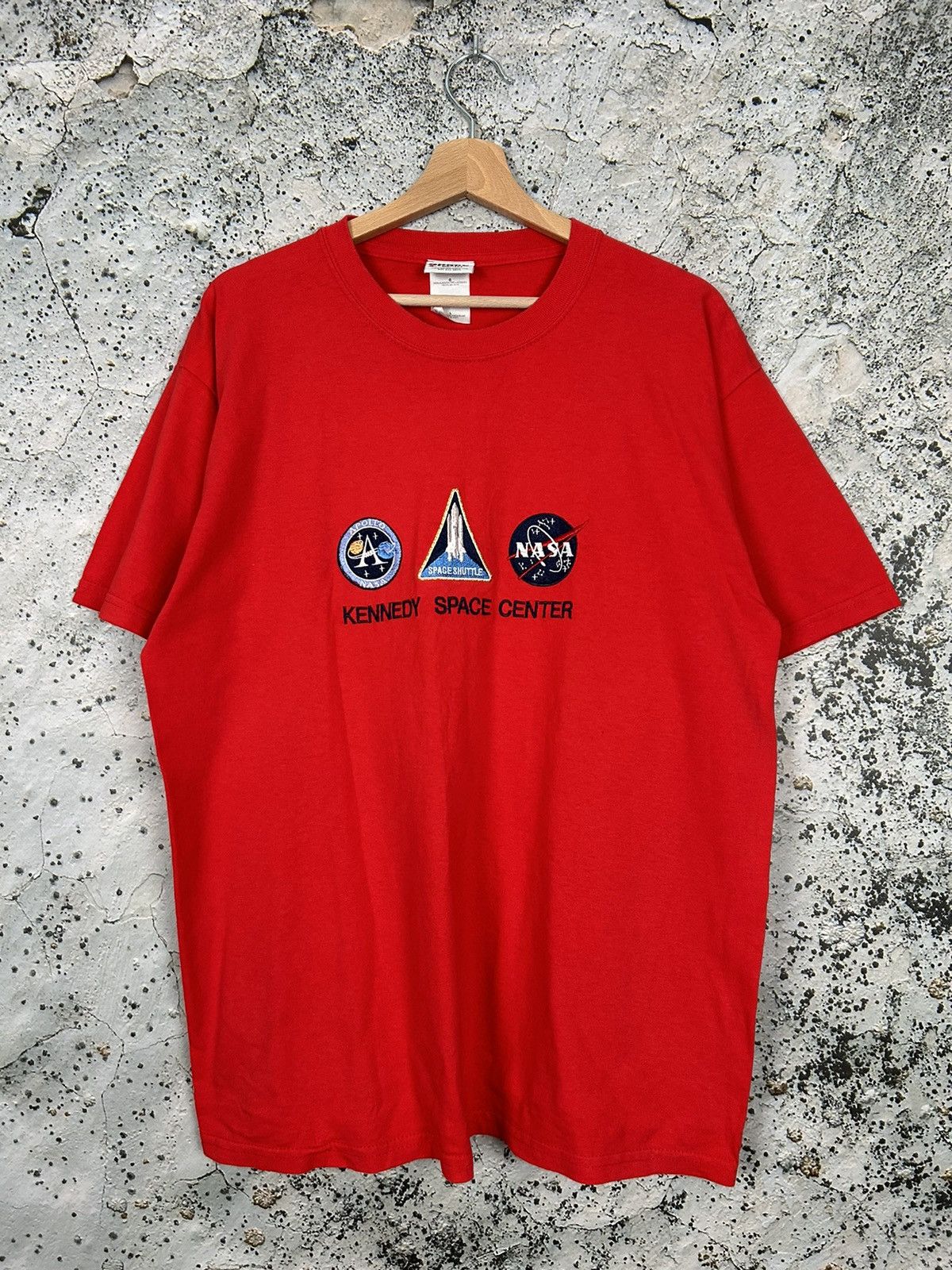 Vintage Nasa Embroidered Graphic Tee Streetwear Hype Rare Hoodie, Sweatshirt | PodTeesHub.com