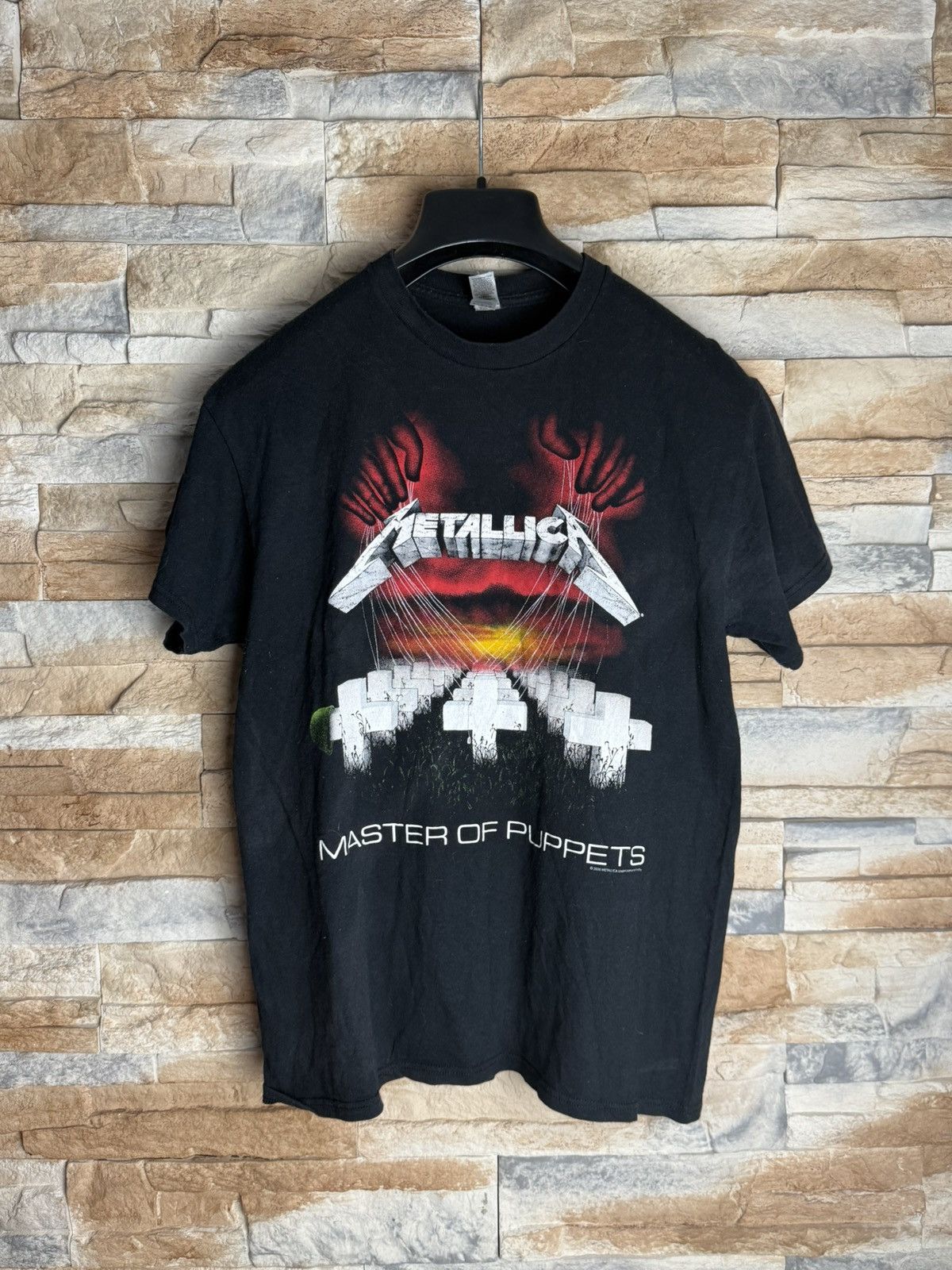 Metallica 2020 Adult Master Of Puppets T Shirt Gray Adult Hoodie, Sweatshirt | PodTeesHub.com