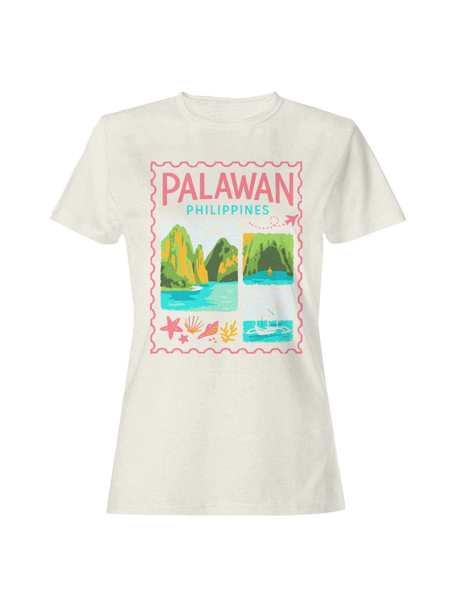 Palawan Philippines Travel Art Women's T-Shirt Hoodie, Sweatshirt | PodTeesHub.com