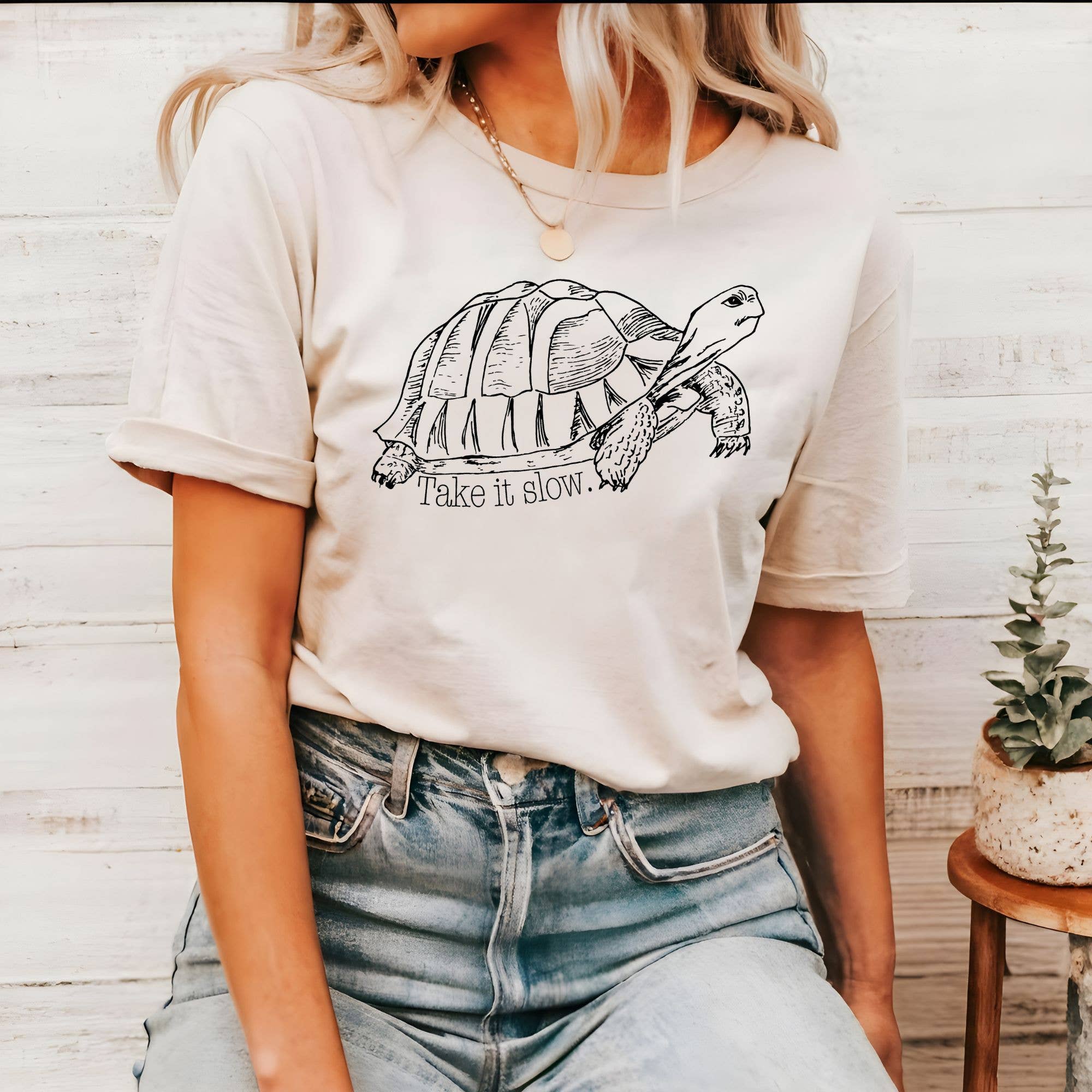 Funny Animal Lover Graphic Tee
Take It Slow Funny Turtle 277 Hoodie, Sweatshirt | PodTeesHub.com