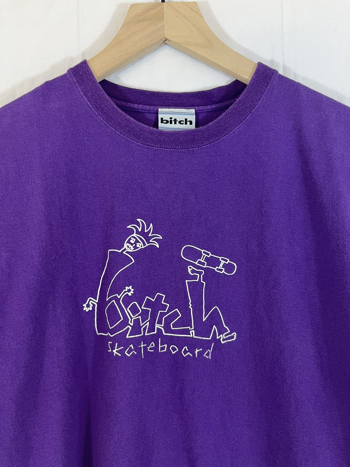 Vintage Bitch Skate Faded Distressed 90s Skateboard T-Shirts, Hoodie, Sweatshirt