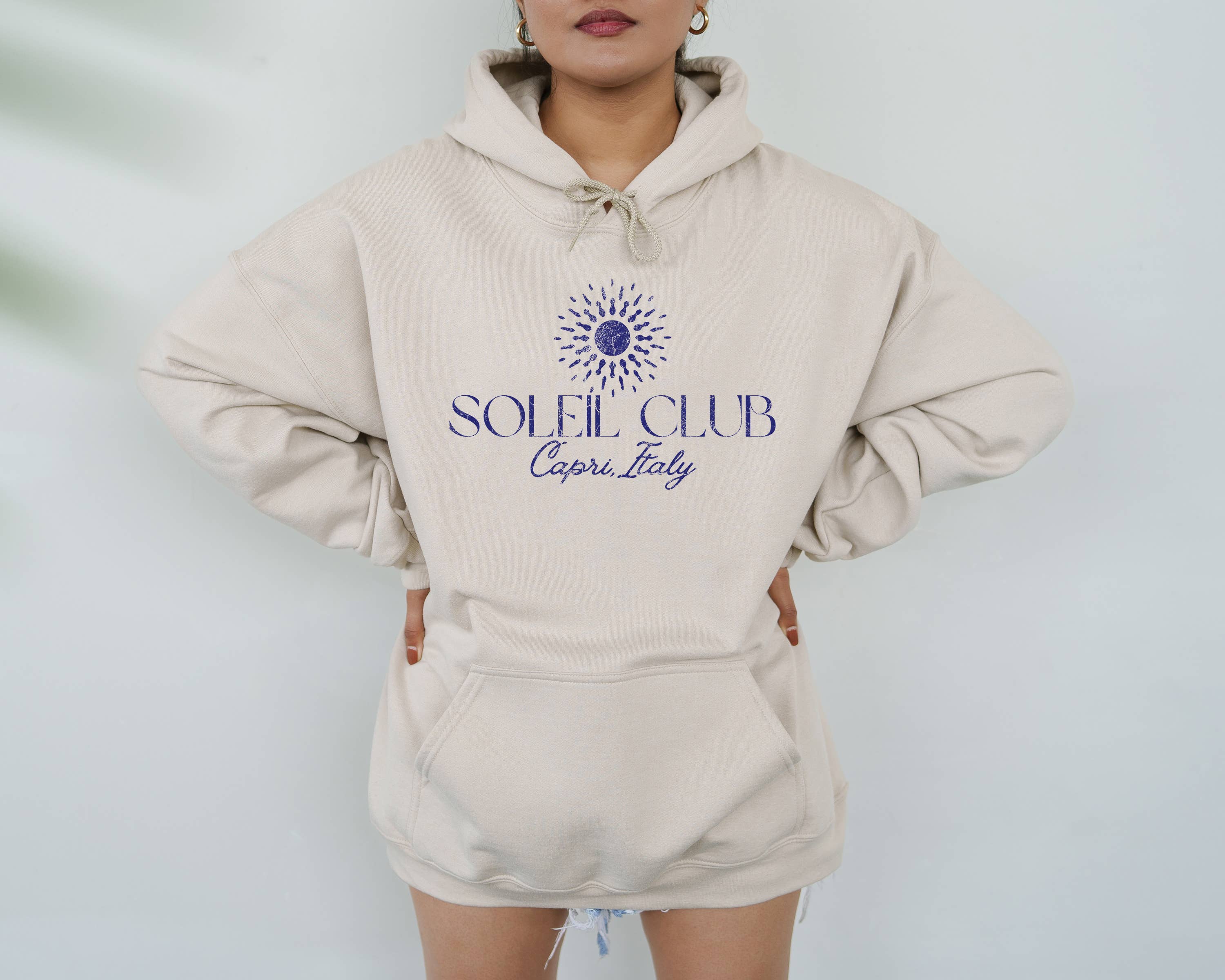 Italy Hoodie, Capri Italy, Graphic Apparel T-Shirts, Sweatshirt | PodTeesHub.com