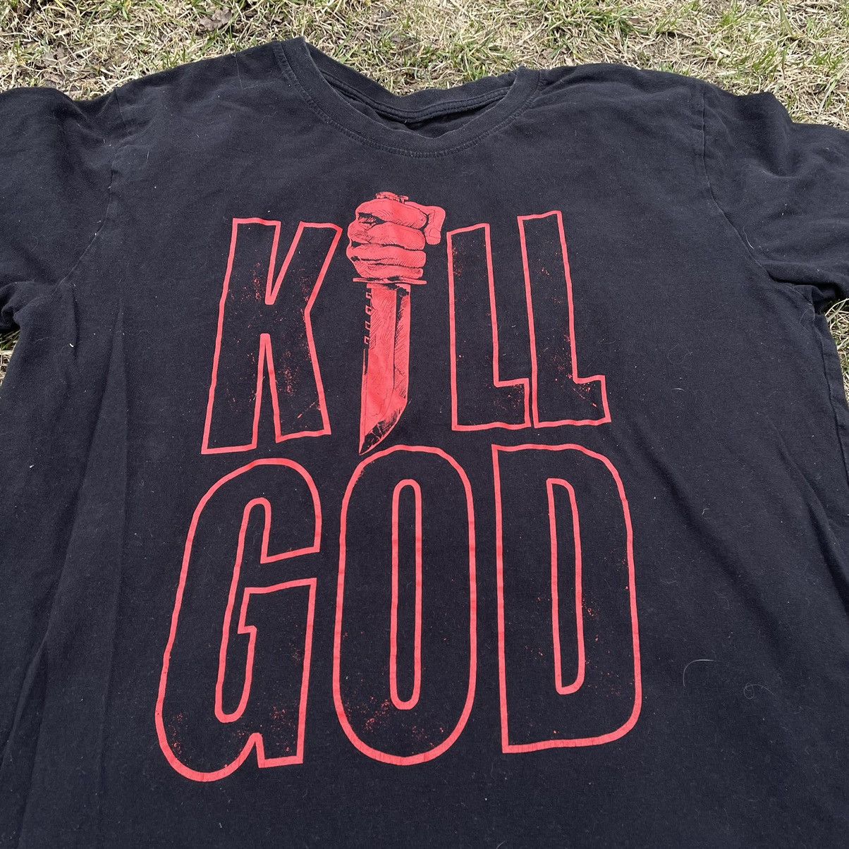 Vintage Y2k Adult Kill God Religion Buymypiece Funny Tee Hoodie, Sweatshirt | PodTeesHub.com