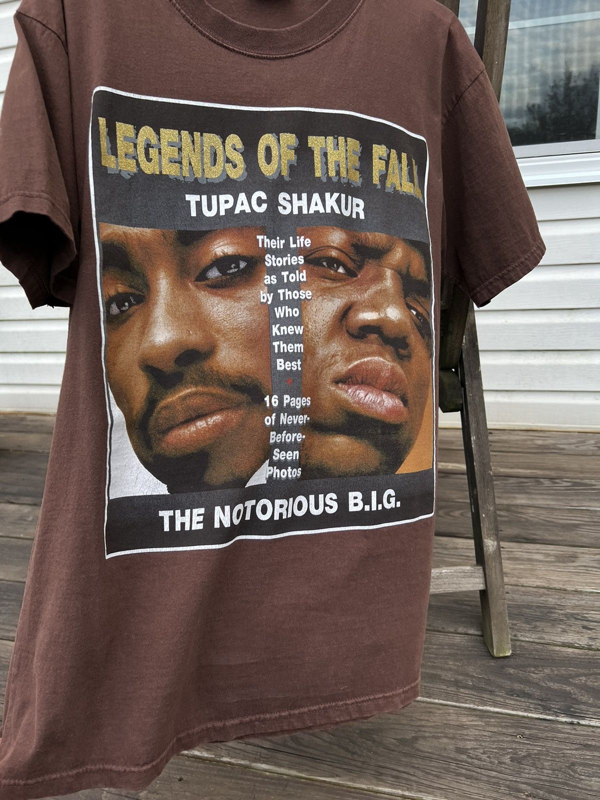 Vintage Tupac Notorious B I G T Shirt Hoodie, Sweatshirt | PodTeesHub.com