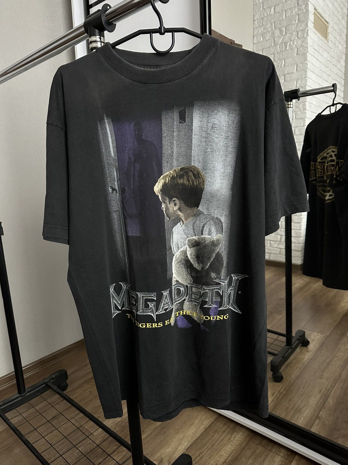 1994 Megadeth The Tiger Eat Their Young Vintage Band T Shirt Hoodie, Sweatshirt | PodTeesHub.com