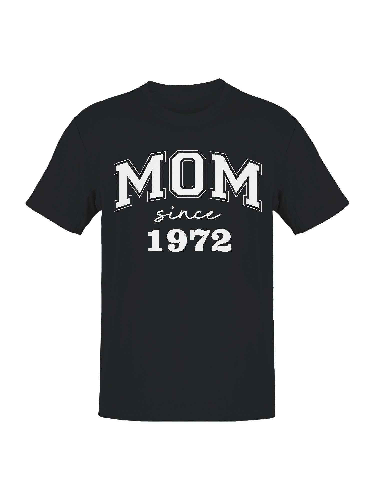 Best Mom Since 1972 Women's T-Shirt Hoodie, Sweatshirt | PodTeesHub.com