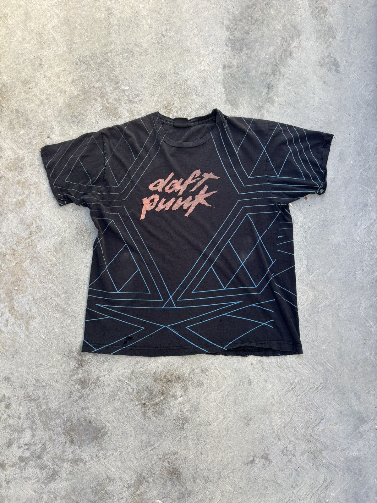 Band Tees Vintage Y2k 2000s Daft Punk T Shirt Hoodie, Sweatshirt | PodTeesHub.com