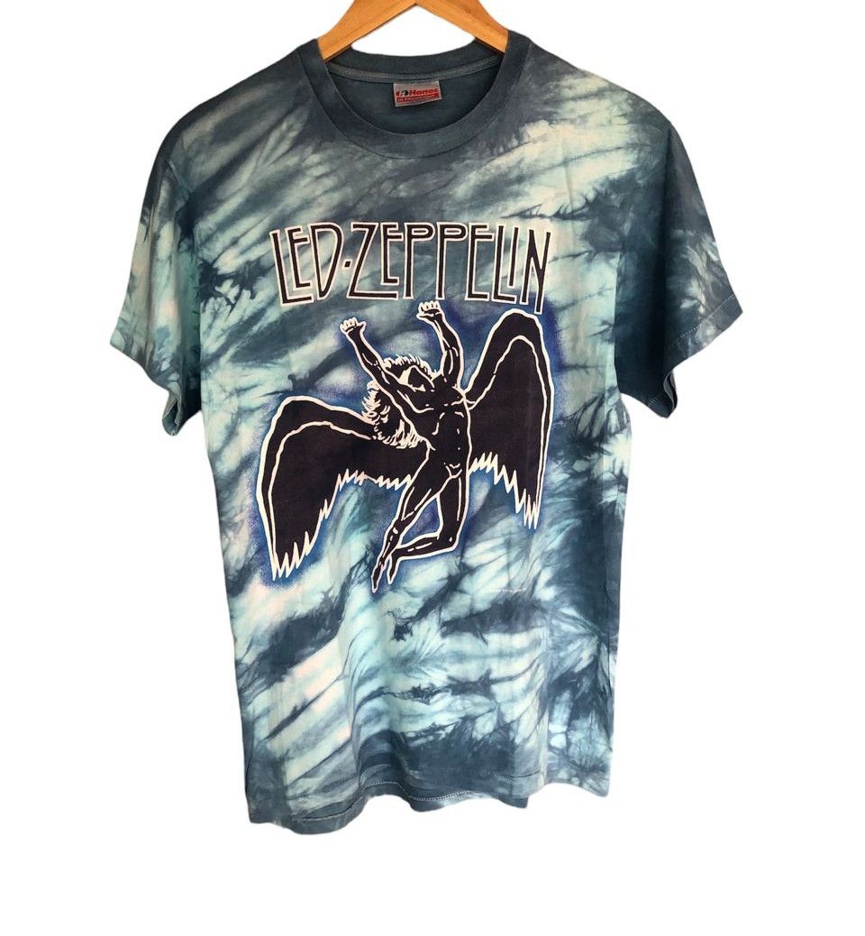 Led Zeppelin X Vintage Vintage Led Zeppelin 80s Tye Dye T-Shirts, Hoodie, Sweatshirt | PodTeesHub.com