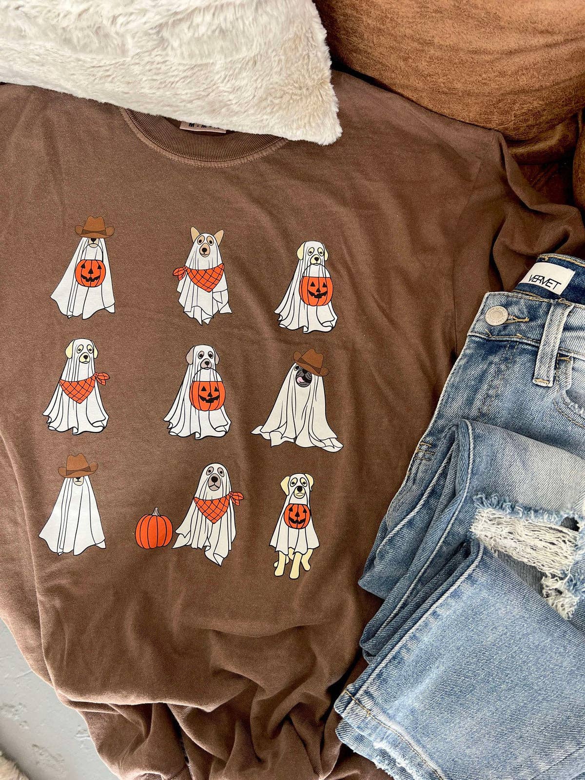 Ghost Puppies Dtf Graphic Tee Hoodie, Sweatshirt | PodTeesHub.com