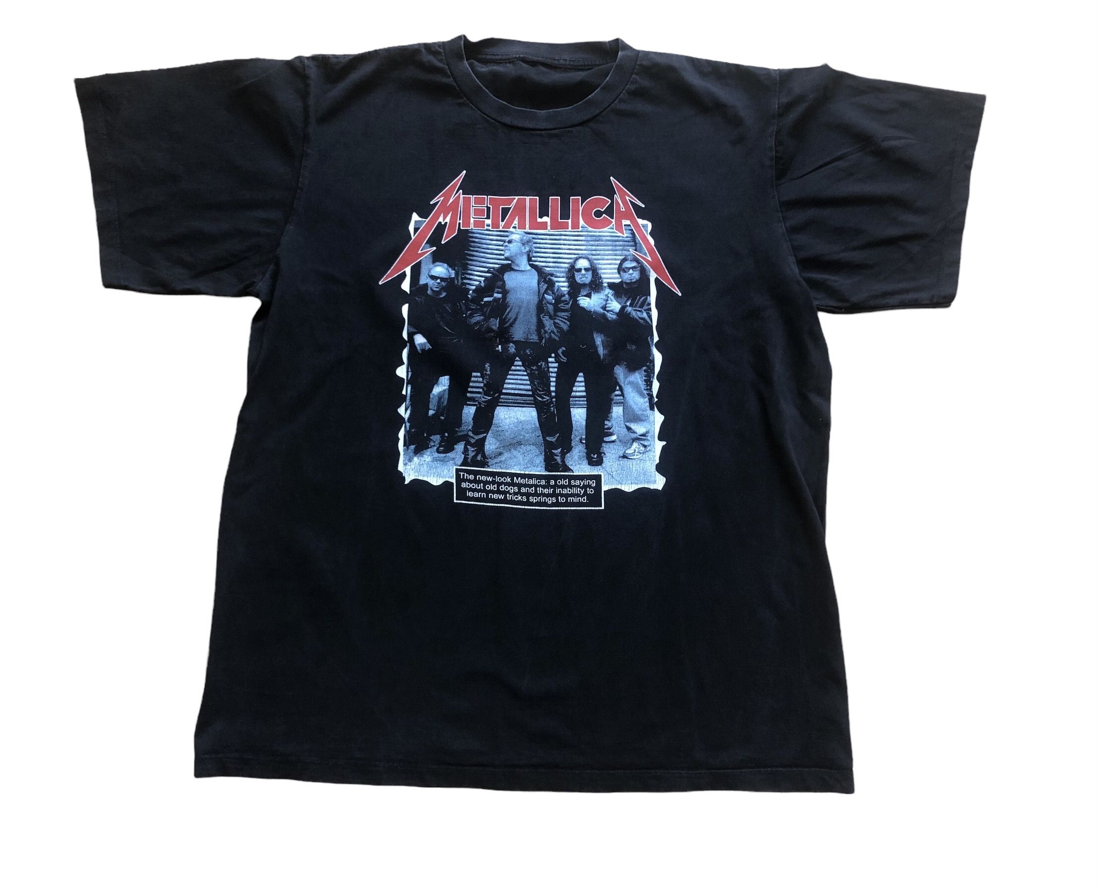 Metallica X Vintage Vintage 90 S Metallica Rare Band Tee Drill Hype Y2k Rock Hoodie, Sweatshirt | PodTeesHub.com