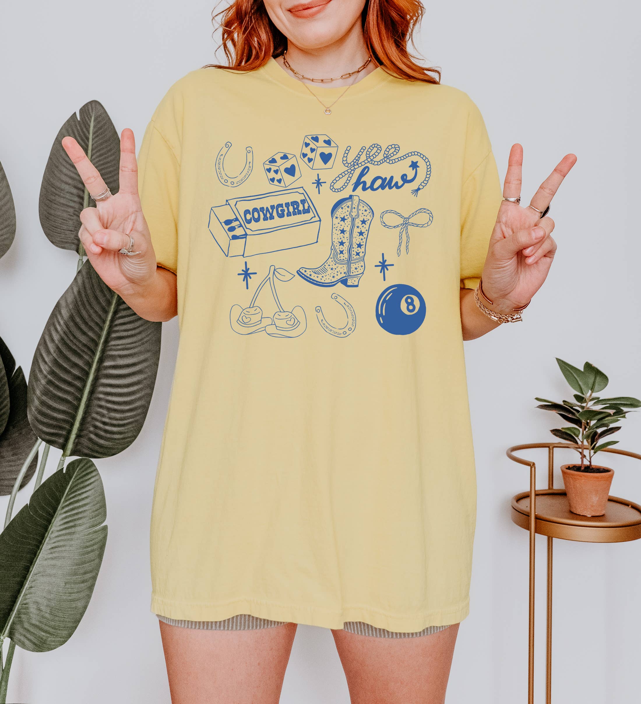 Cowgirl Summer, Western Shirt, Dice, Cowgirl Graphic Tee Hoodie, Sweatshirt | PodTeesHub.com