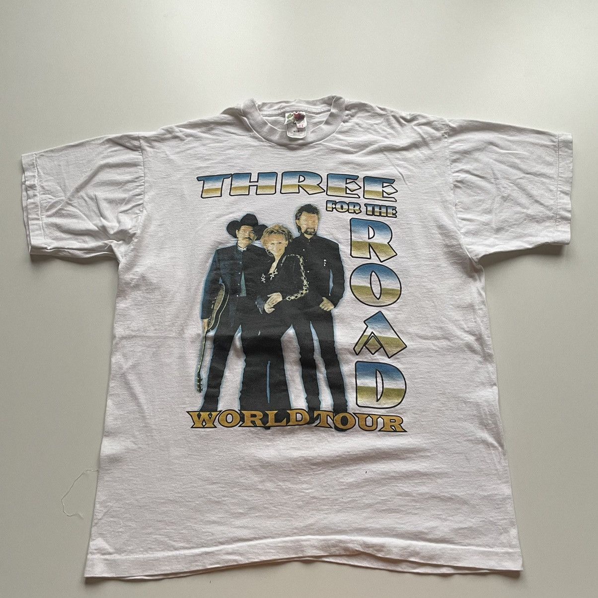 Band Tees Vintage 1990s Brooks Dunn Reba Tour Graphic T Shirt Xl Hoodie, Sweatshirt | PodTeesHub.com