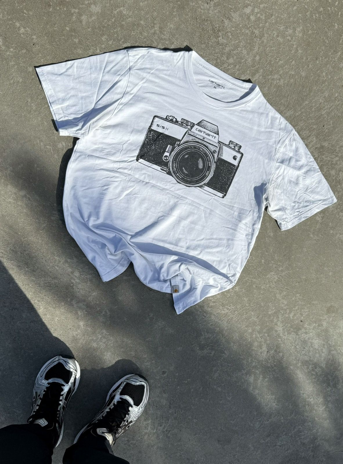 Vintage Rare Carhartt Wip Camera Y2k White Sk8 T-Shirts, Hoodie, Sweatshirt
